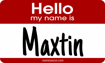Hello my name is Maxtin png download