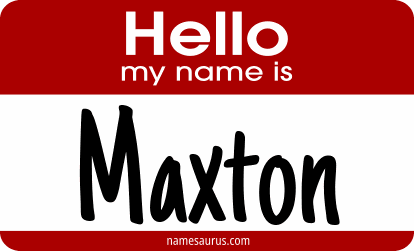Hello my name is Maxton png download