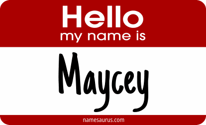 Hello my name is Maycey png download