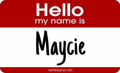 Hello my name is Maycie png download