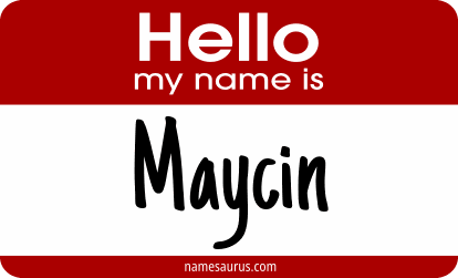 Hello my name is Maycin png download