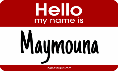 Hello my name is Maymouna png download