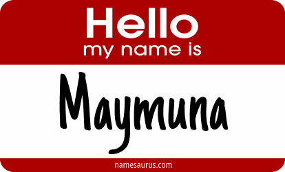 Hello my name is Maymuna png download