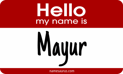 Hello my name is Mayur png download