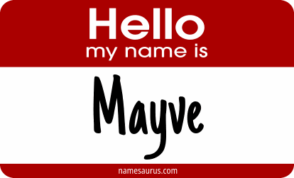 Hello my name is Mayve png download