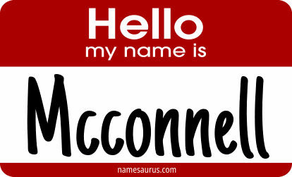 Hello my name is Mcconnell png download