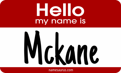 Hello my name is Mckane png download