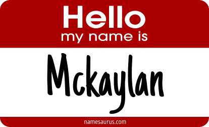 Hello my name is Mckaylan png download