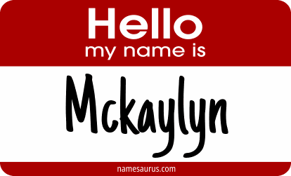 Hello my name is Mckaylyn png download