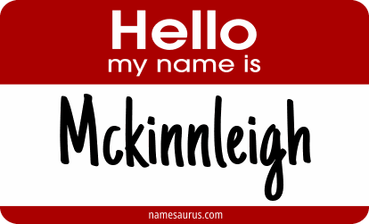 Hello my name is Mckinnleigh png download