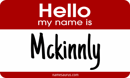 Hello my name is Mckinnly png download