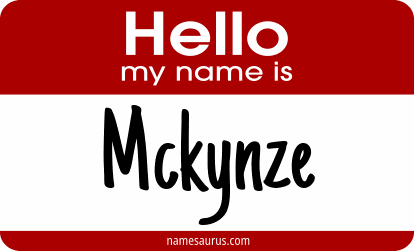 Hello my name is Mckynze png download