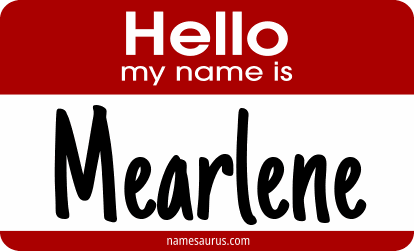 Hello my name is Mearlene png download