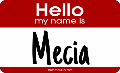 Hello my name is Mecia png download
