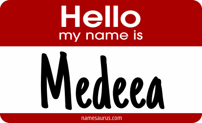 Hello my name is Medeea png download