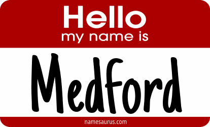 Hello my name is Medford png download