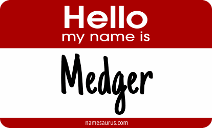 Hello my name is Medger png download