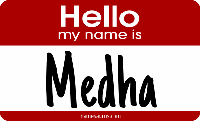 Hello my name is Medha png download
