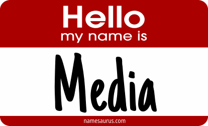 Hello my name is Media png download