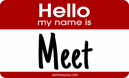 Hello my name is Meet png download
