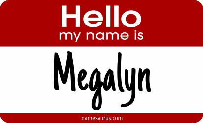 Hello my name is Megalyn png download
