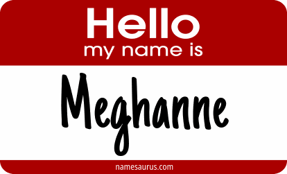 Hello my name is Meghanne png download