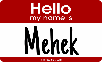 Hello my name is Mehek png download