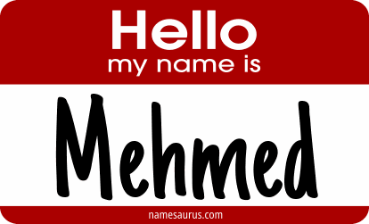 Hello my name is Mehmed png download