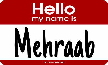 Hello my name is Mehraab png download