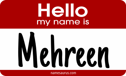 Hello my name is Mehreen png download