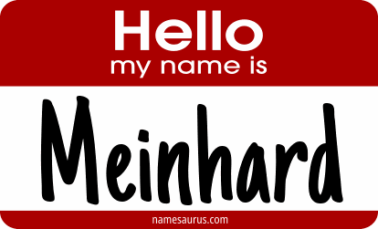 Hello my name is Meinhard png download