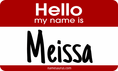 Hello my name is Meissa png download