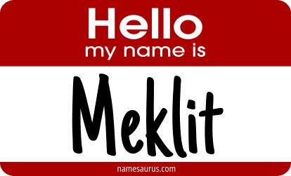 Hello my name is Meklit png download