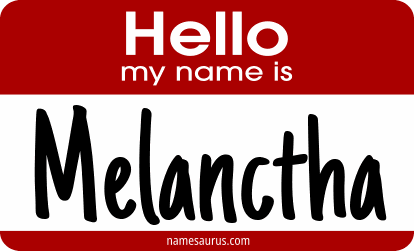 Hello my name is Melanctha png download