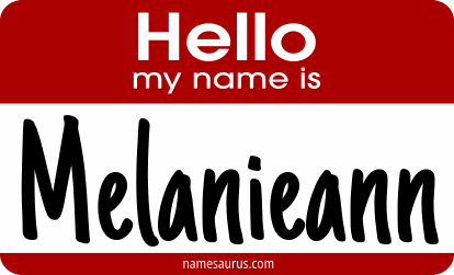 Hello my name is Melanieann png download