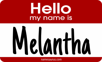 Hello my name is Melantha png download