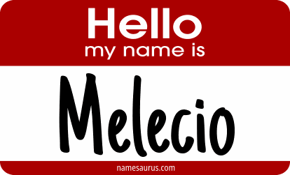 Hello my name is Melecio png download