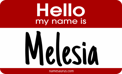 Hello my name is Melesia png download