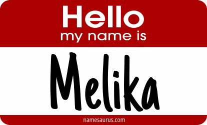 Hello my name is Melika png download