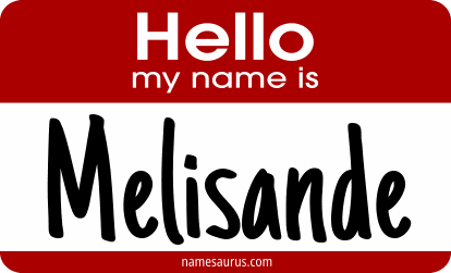 Hello my name is Melisande png download