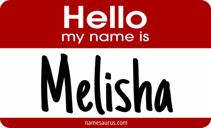 Hello my name is Melisha png download