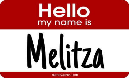 Hello my name is Melitza png download