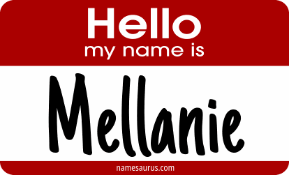 Hello my name is Mellanie png download