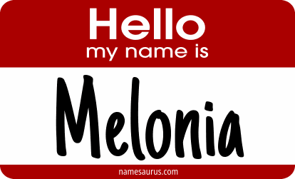 Hello my name is Melonia png download