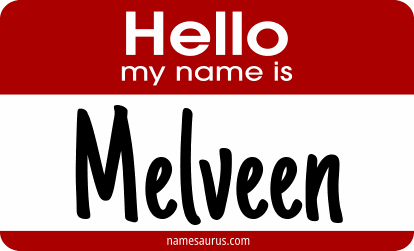 Hello my name is Melveen png download