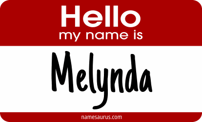 Hello my name is Melynda png download