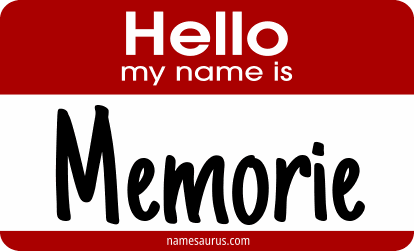 Hello my name is Memorie png download