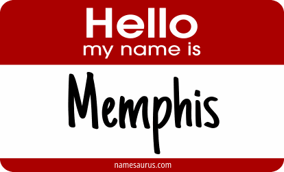 Hello my name is Memphis png download