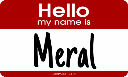 Hello my name is Meral png download