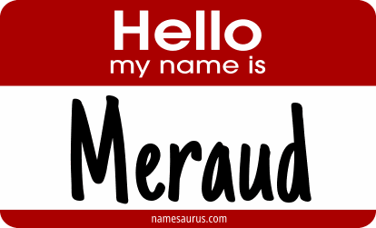 Hello my name is Meraud png download